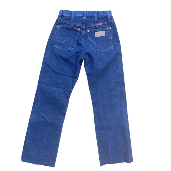 Wrangler 14MWZG Cowboy Cut Jeans 1990s–2000s Vintage Dark Indigo - Picture 4 of 9